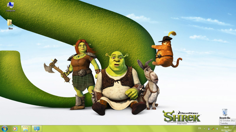Тема Shrek Forever After