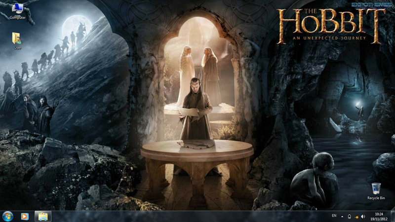 Тема The Hobbit An Unexpected Journey