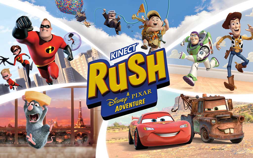Тема Kinect Rush: A Disney Pixar Adventure
